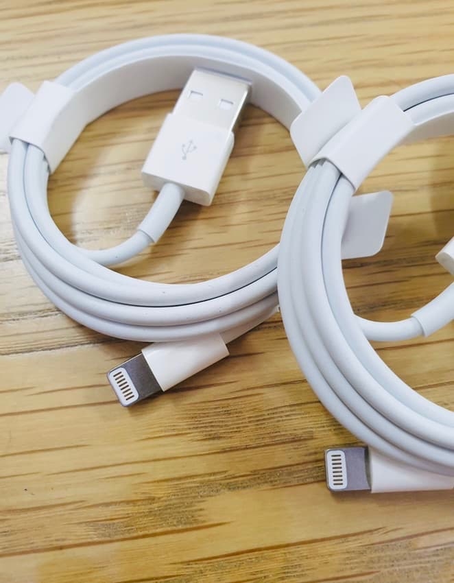 Cáp lightning iphone X zin máy