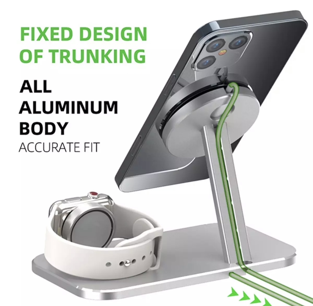 Giá đỡ HOCE cho sạc Magsafe iPhone 12 Pro Max & Apple Watch