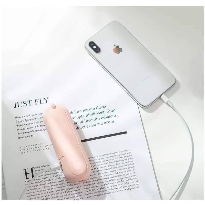 Quạt mini cầm tay đa năng Bear