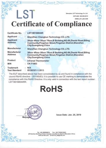 Nhiệt kế điện tử hồng ngoại KT1803 đo nhiệt độ cơ thể