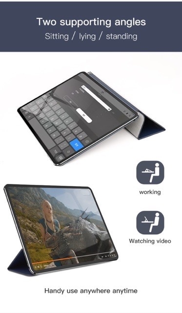 Bao da nam châm Baseus Simplism cho iPad Pro 12.9 inch