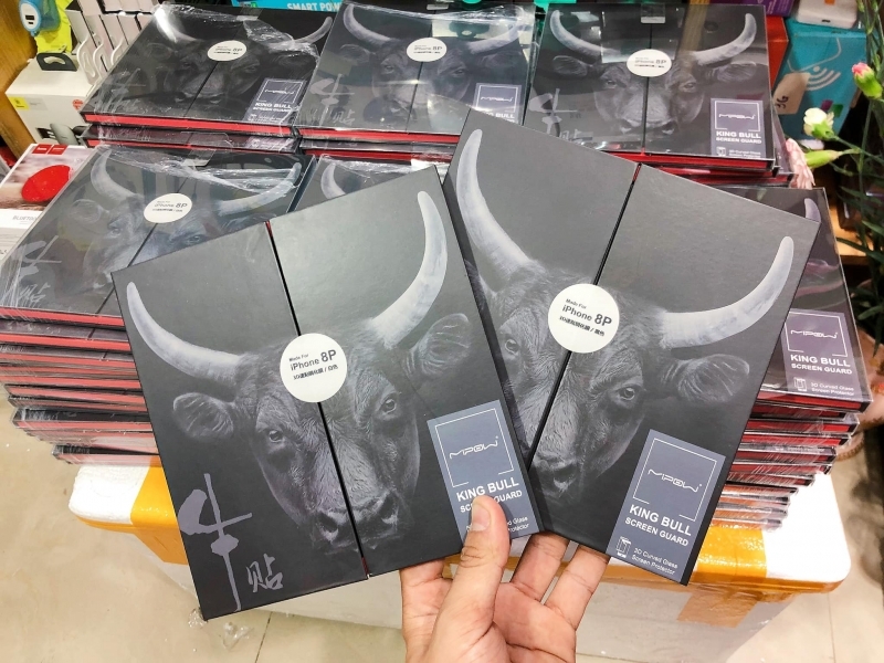 Cường lực full KINGBULL 3D dành cho iPhone 7Plus/8Plus  ®️chính hãng MIPOW