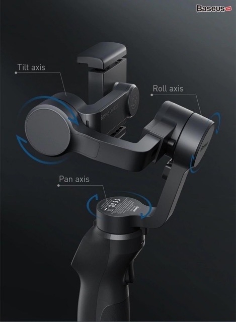 Gimbal chống rung ba trục chính hãng Baseus