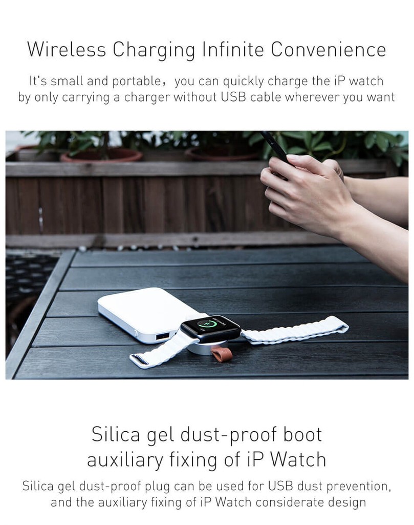 Đế sạc đồng hồ Apple Watch Baseus Dotter BS-IW02