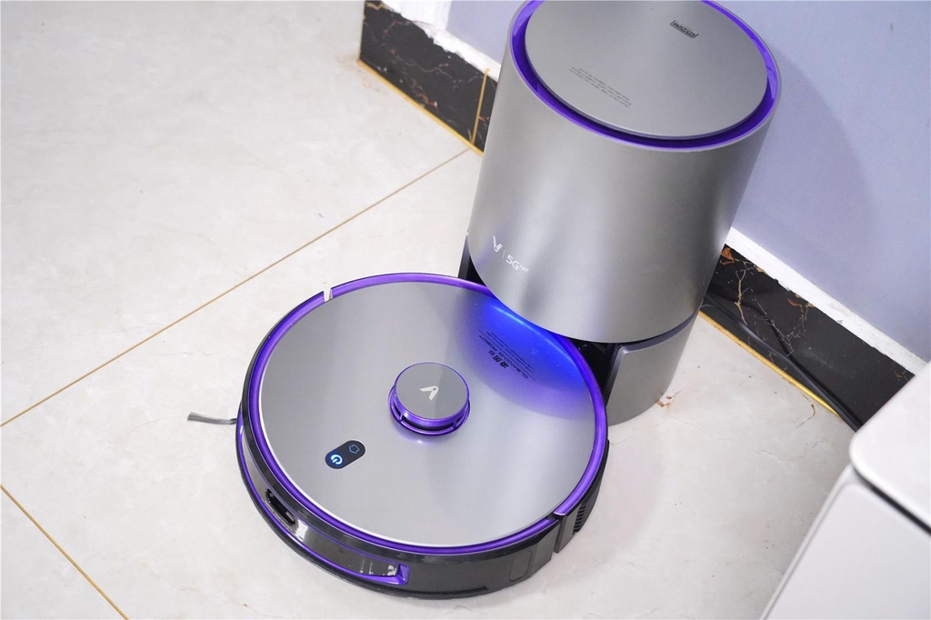 Robot hút bụi, lau nhà, tự đổ rác XIAOMI Viomi 5G IOT