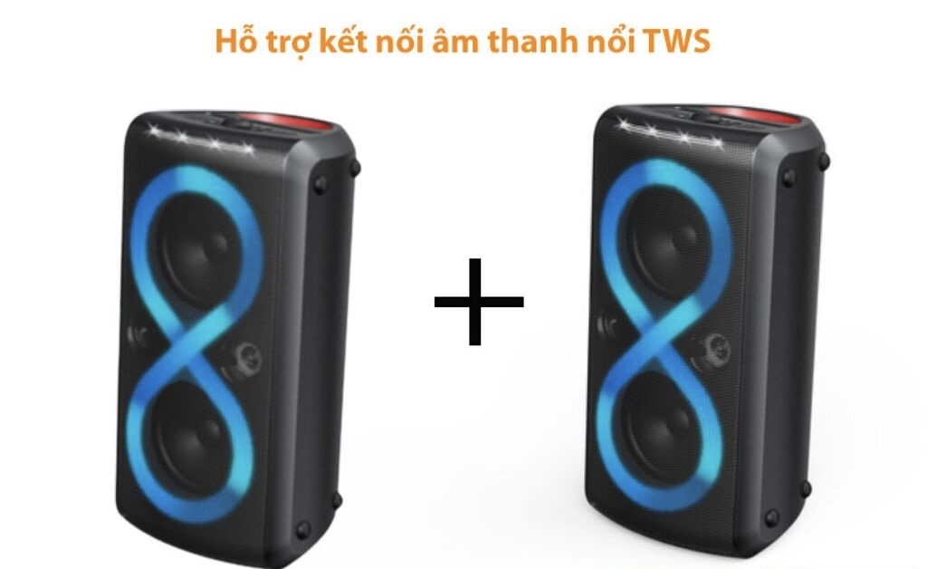 Loa Monster Cycle Plus, Công suất 120W, Bluetooth 5.1