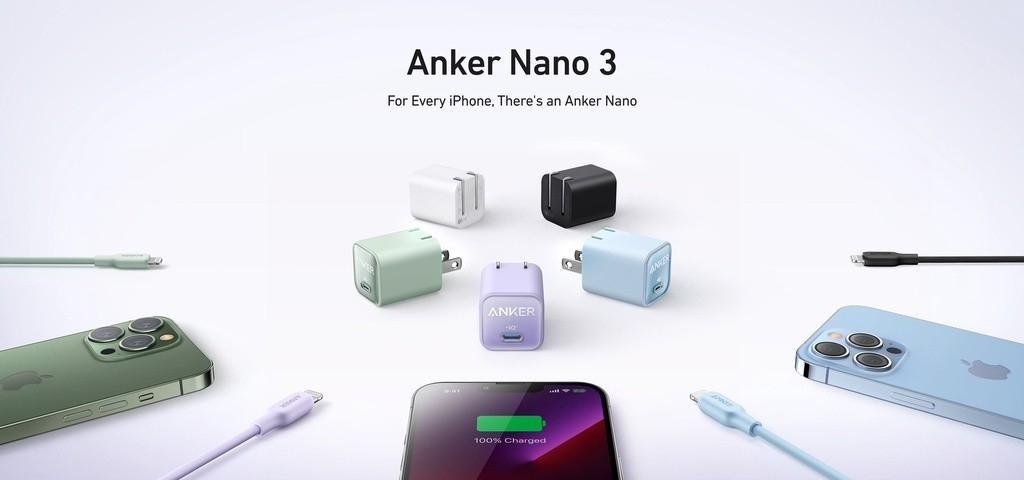 Sạc ANKER 511 Nano 3 30W PiQ 3.0/PD/PPS - A2147