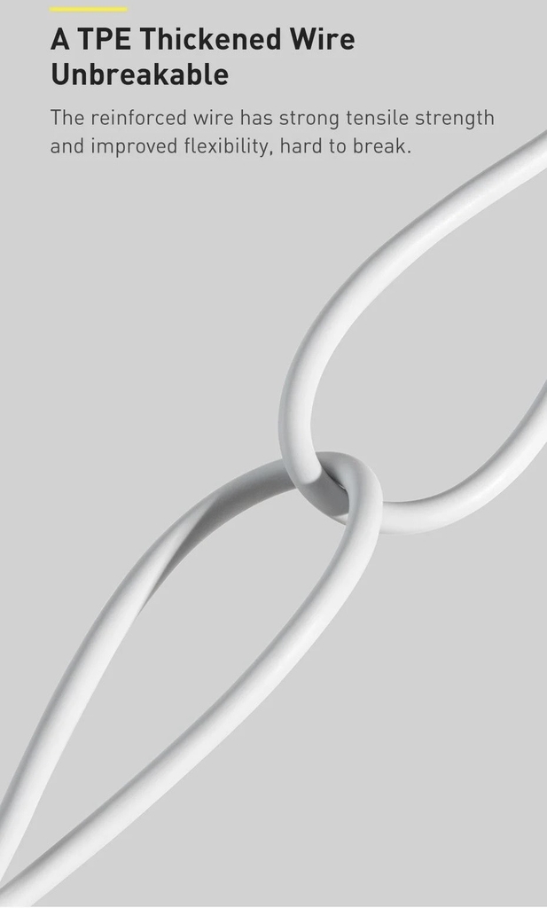 Cáp sạc nhanh siêu bền C to Lightning 25CM Baseus Superior Series PD 20W cho iPhone 12/11 Series