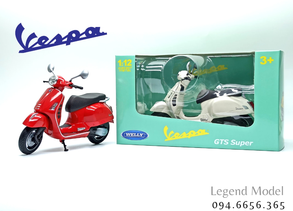 Mô hình xe Vespa LX 125 2005 118 Maisto chính hãng giá rẻ