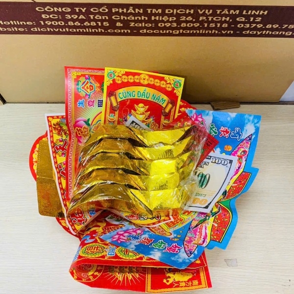 Combo cúng cuối năm đầy đủ phú quý bày lên mâm cúng cực đẹp