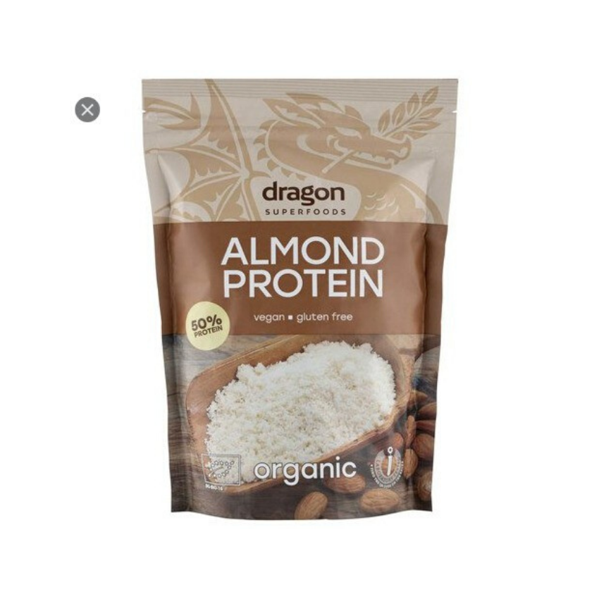 Bột hạnh nhân 50% protein 200gr Dragon superfoods