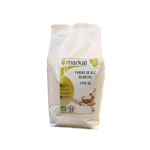 Bột Mì trắng hữu cơ đa dụng T55 Markal 1kg