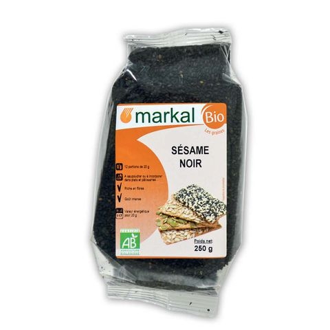 Hạt mè đen hữu cơ Markal 80g