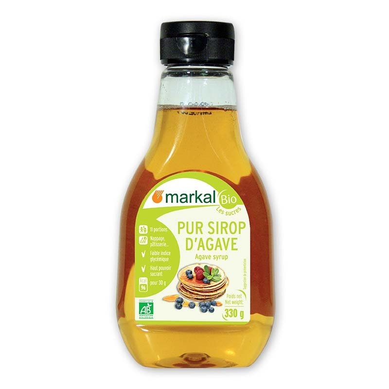 Mật cây thùa siro agave hữu cơ Markal 330g