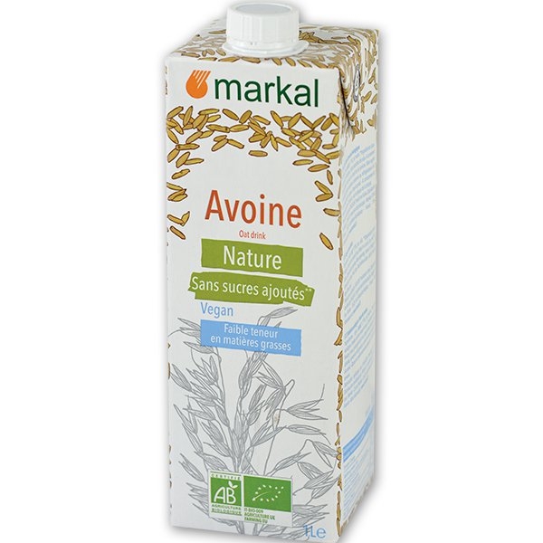 Sữa yến mạch hữu cơ Markal 1l