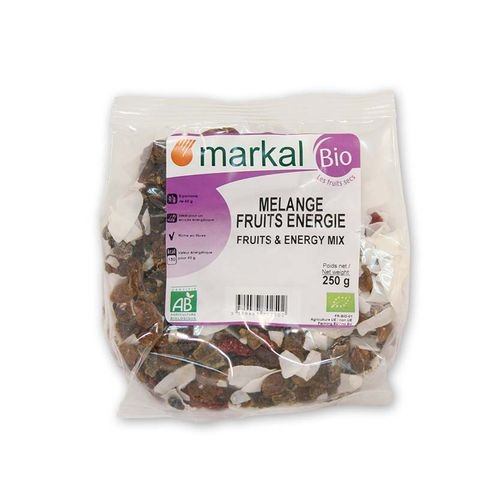 Trái cây khô hữu cơ tổng hợp Energy Markal 250g