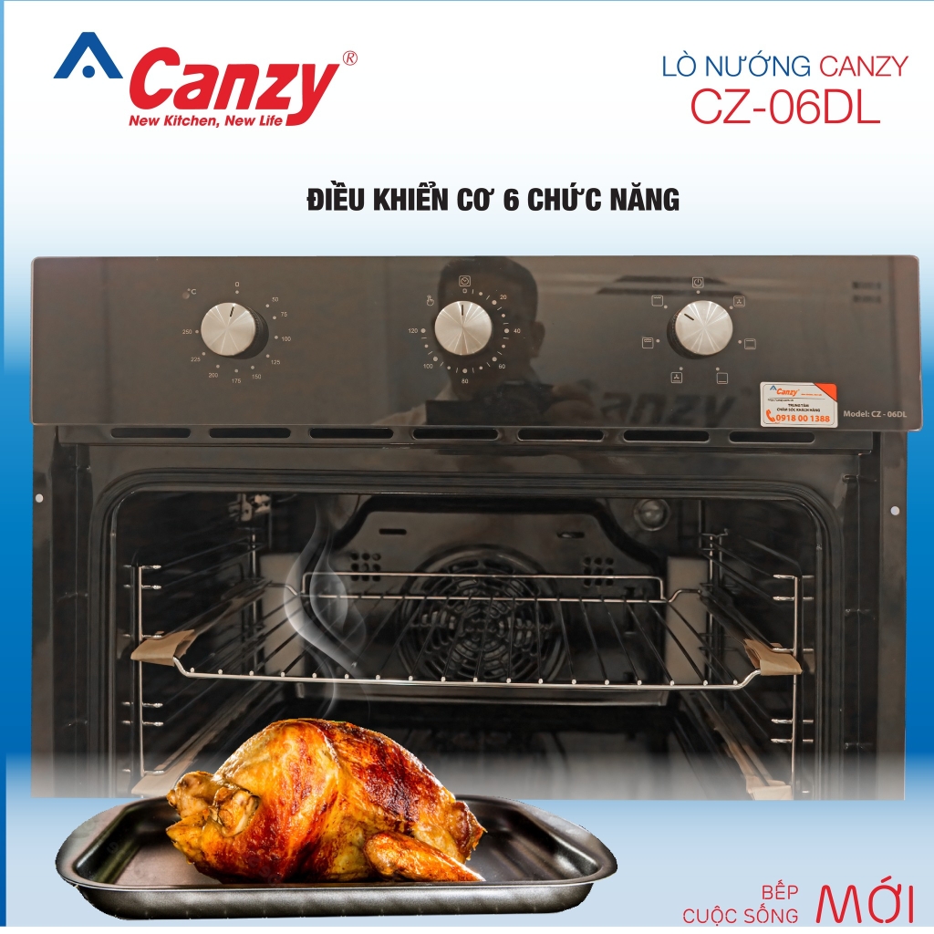 lo-nuong-canzy-giai-phap-nau-nuong-hien-dai-cho-can-bep-gia-dinh