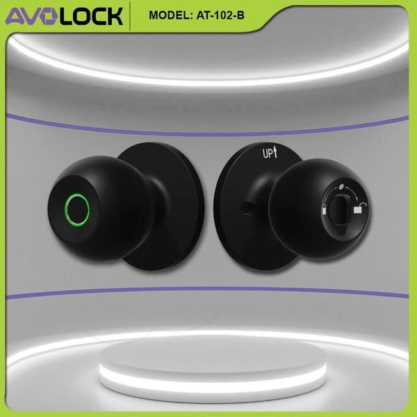 Khóa Vân Tay Cửa Gỗ Avolock AT-102-B