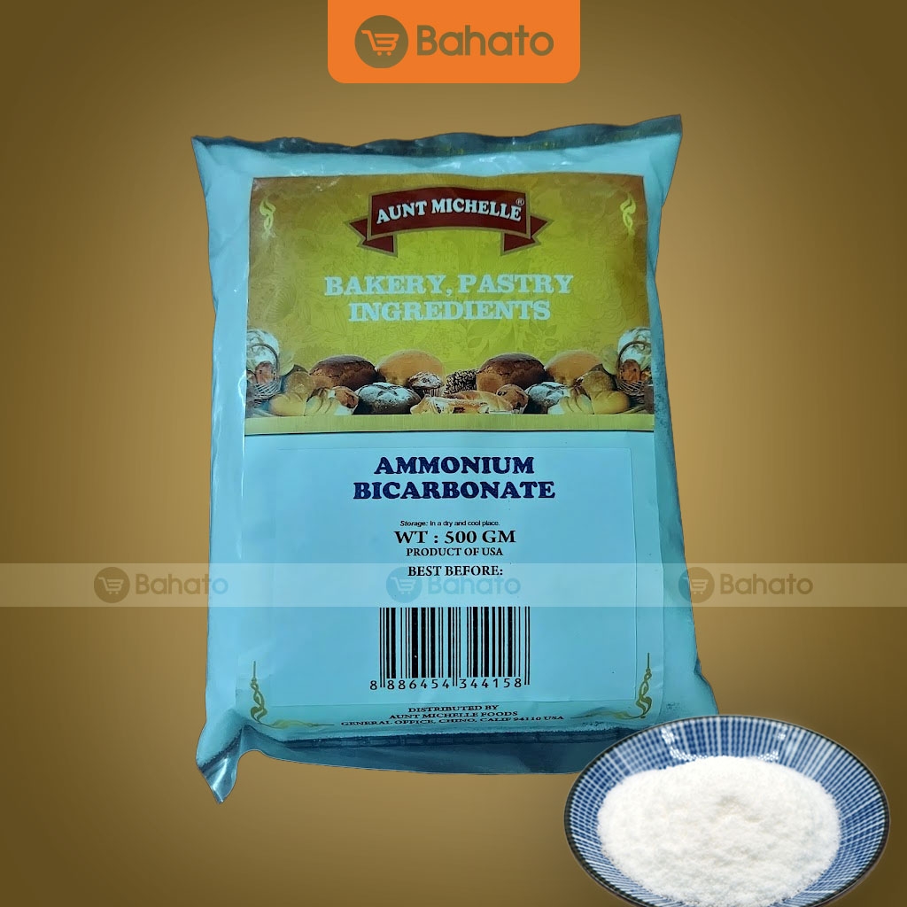 Bột khai Ammonium Bicarbonate làm bánh gói 500g