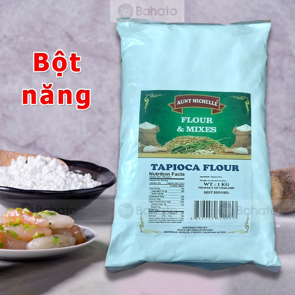 Bột năng (Tapioca flour) Aunt Michelle gói 1kg