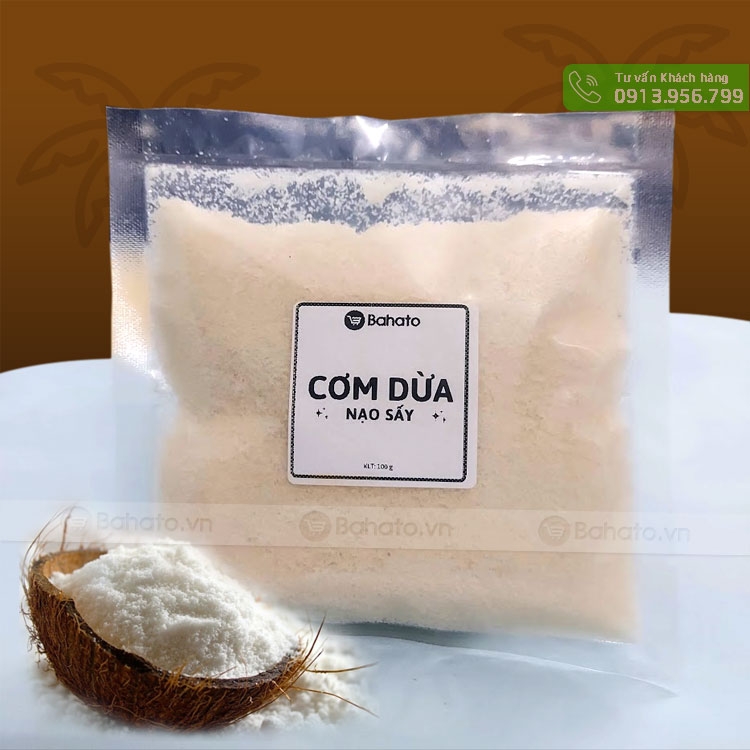 Cơm dừa nạo sấy gói 100g