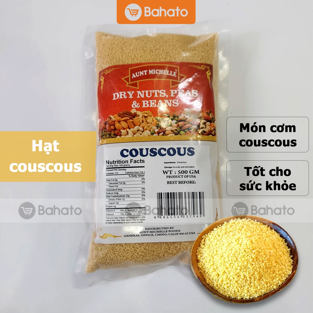 Hạt couscous Aunt Michelle 500g