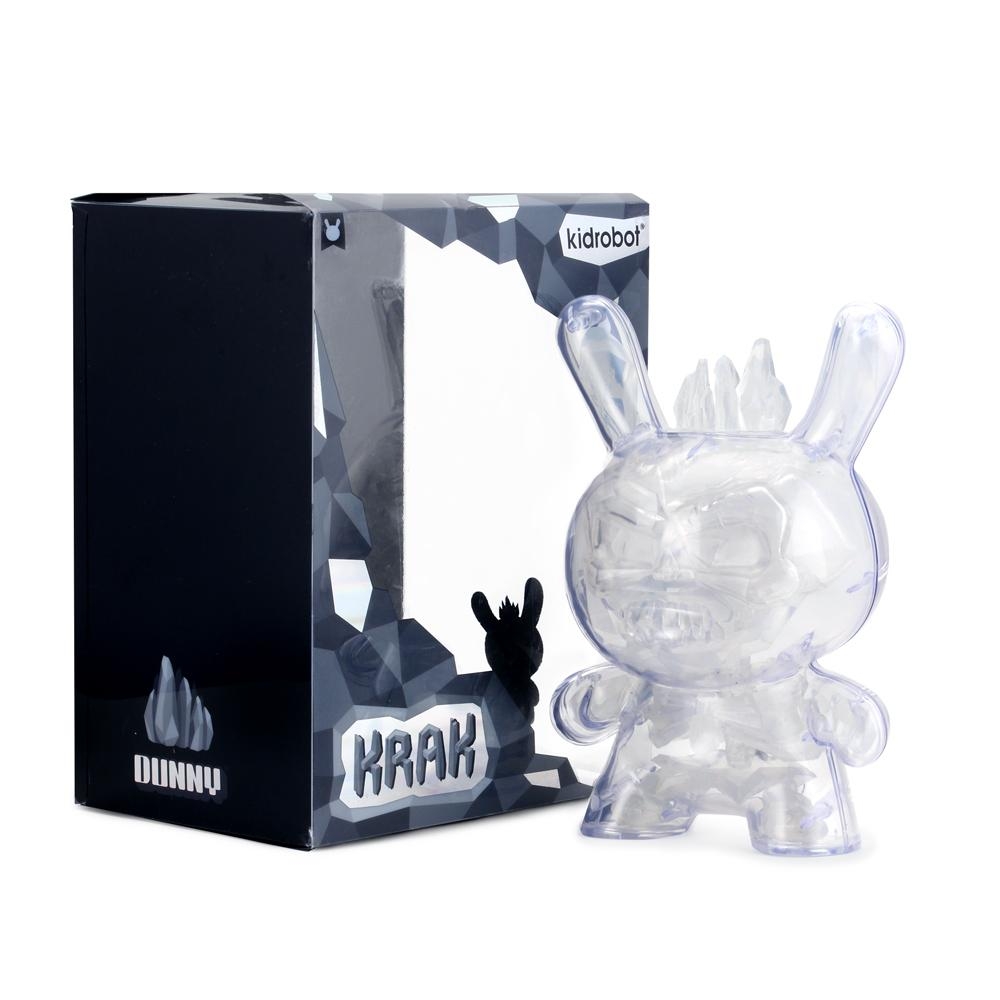 8" Krak Dunny by Scott Tolleson - Crystal