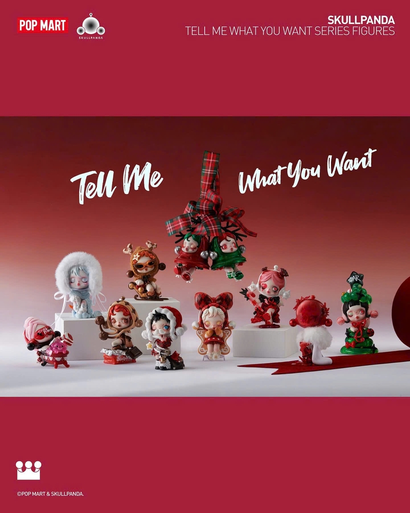SKULLPANDA Tell Me What You Want Series Figures - POP MART (Hong Kong,  China)