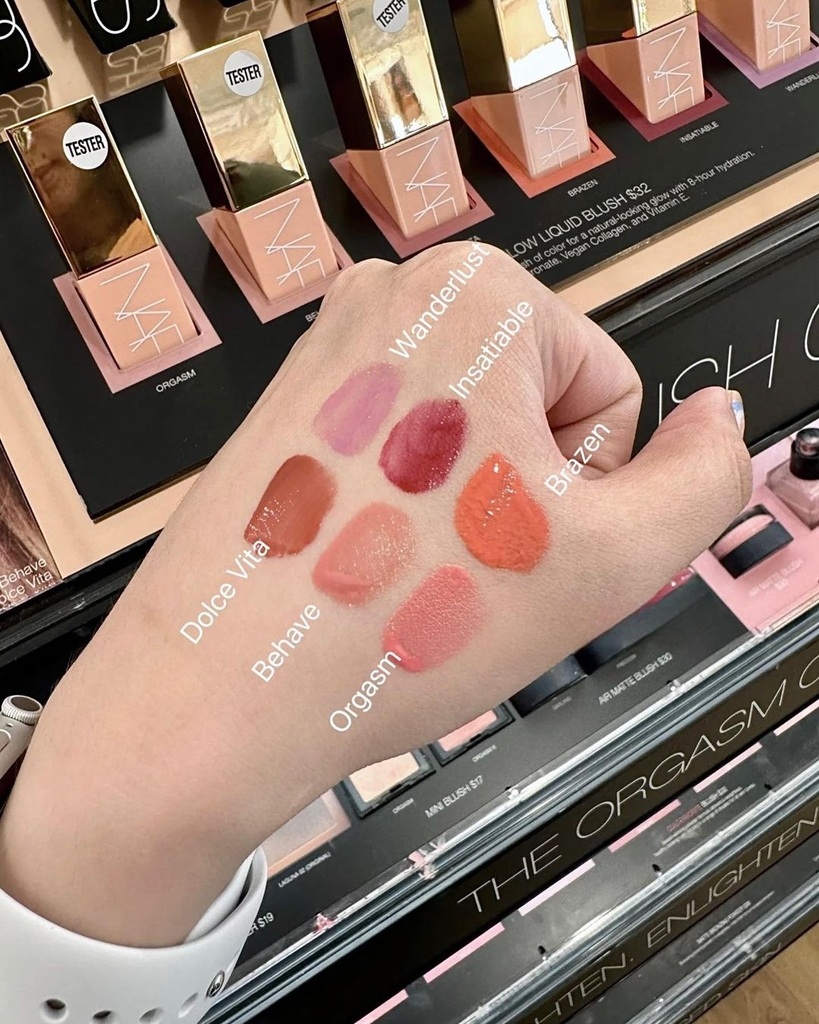 Má Kem Nars Afterglow Liquid Blush 7ml SonAuth Official