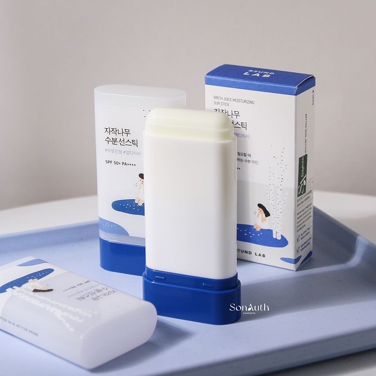 Thanh Lăn Chống Nắng Round Lab Birch Juice Moisturizing Sun Stick SPF50+ 19g SonAuth Official