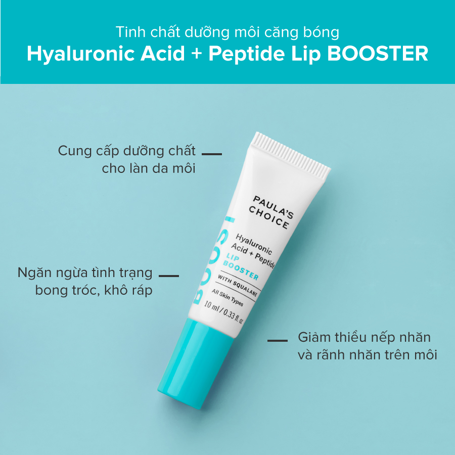 Paula's Choice Hyaluronic Acid + Peptide Lip Booster 10ml SonAuth