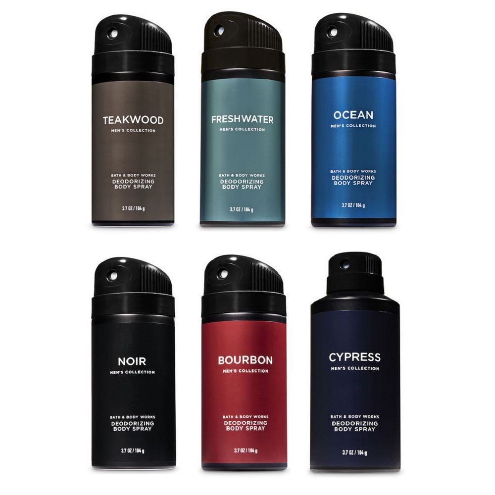 Xịt Cơ Thể Bath & Body Works Men's Collection Deodorizing Body Spray 104gr  | SonAuth Official