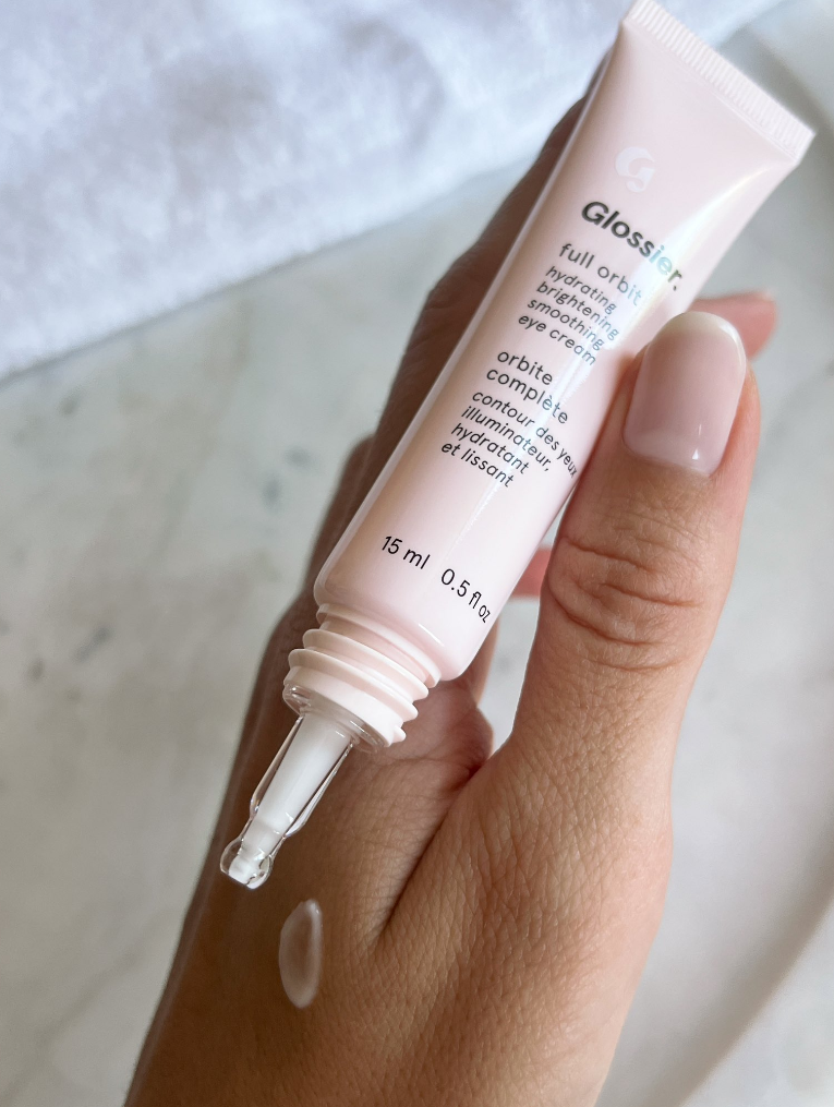 Kem Dưỡng Mắt Glossier Full Orbit Hydrating Brightening Smoothing Eye Cream SonAuth Official