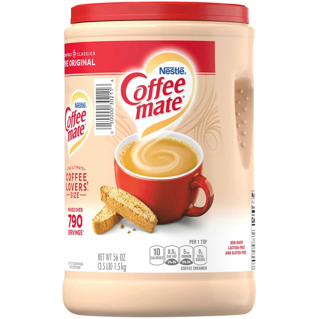 Coffee Creamer Coffee mate The Original vanilla creamer - Bột sữa Cream pha cafe Nestle 1.5kg
