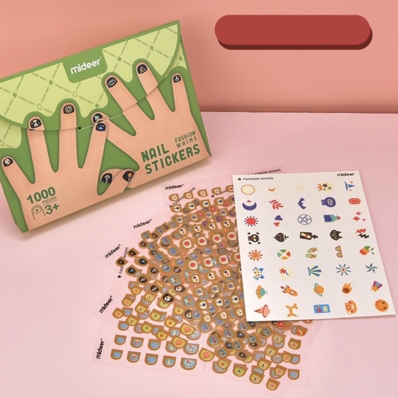 Bộ Nail stickers Mideer