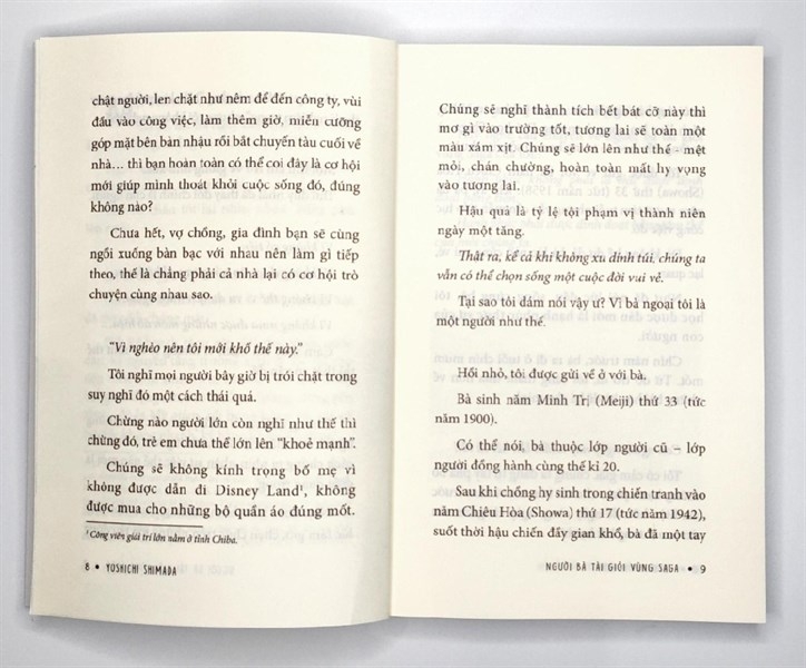 Người Bà Tài Giỏi Vùng Saga- Bản Chữ (Huy Hoàng)