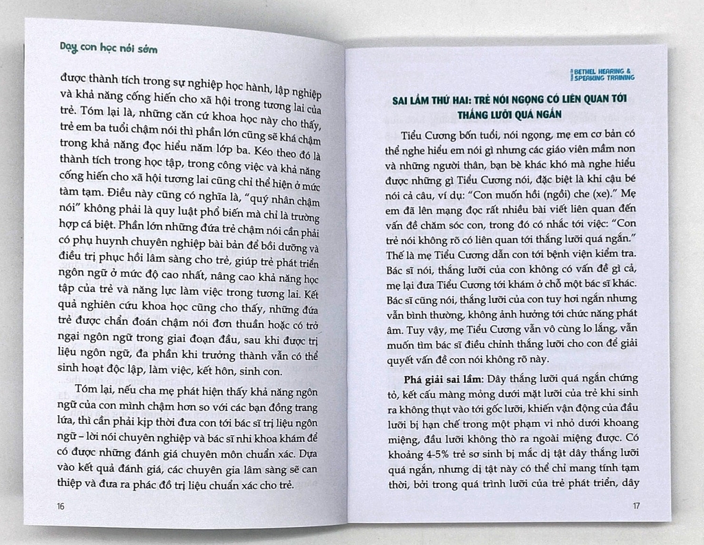 Dạy con học nói sớm