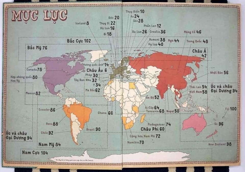 Bản Đồ - Tặng Kèm Bản đồ Khổ Lớn