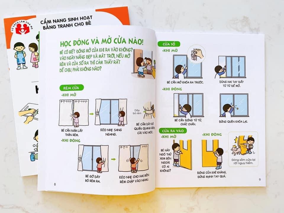 Cẩm Nang Sinh Hoạt Bằng Tranh Cho Bé