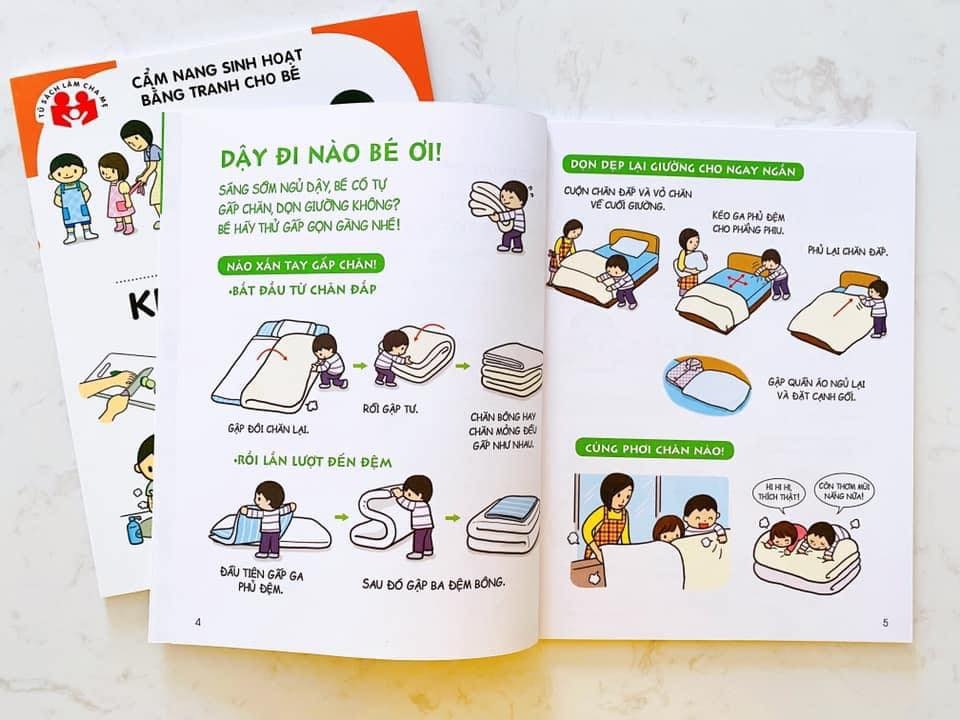 Cẩm Nang Sinh Hoạt Bằng Tranh Cho Bé