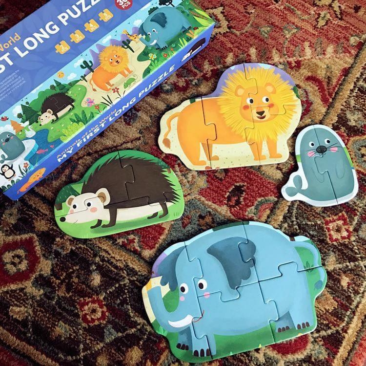MY FIRST LONG PUZZLE - CHỦ ĐỀ ANIMALS