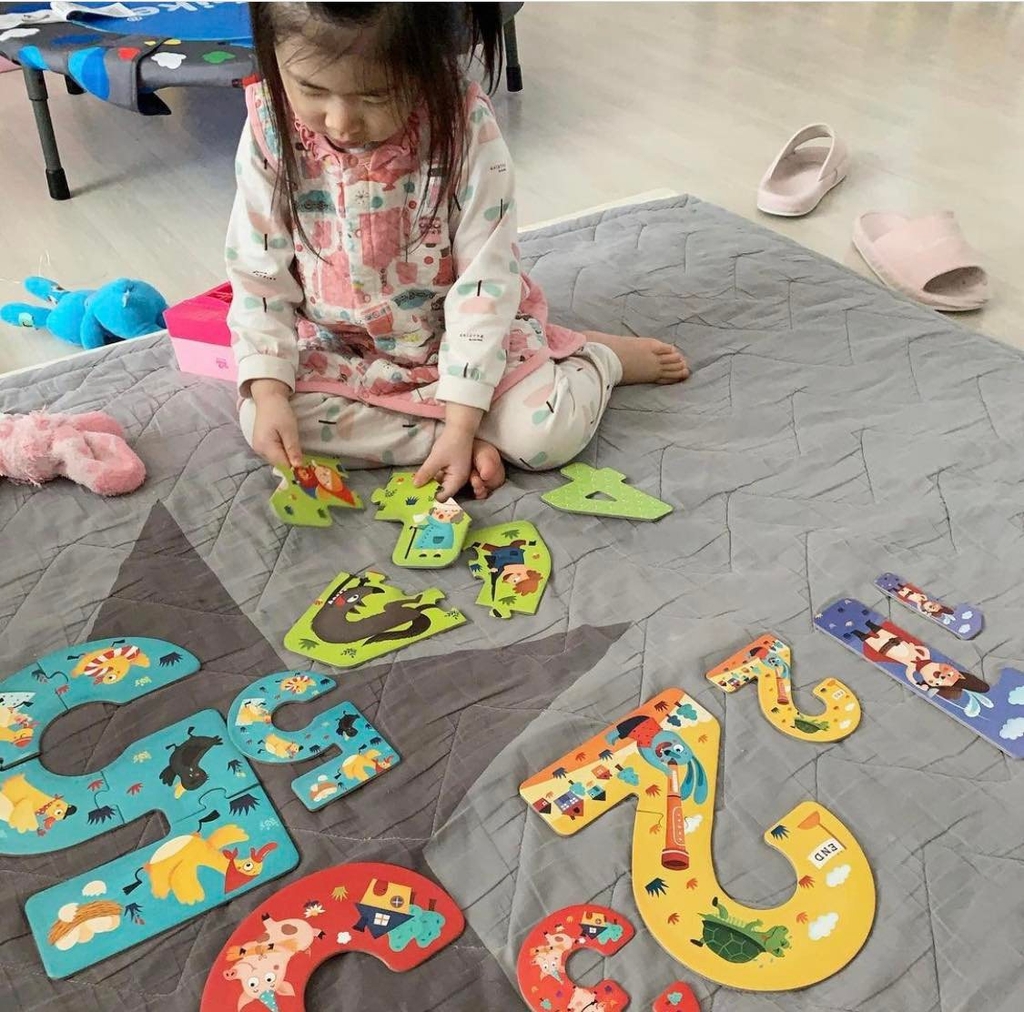 MY FIRST PUZZLE - CHỦ ĐỀ CHỮ SỐ