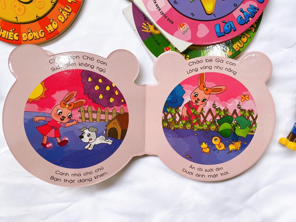 Bộ Thơ Đồng Hồ Cho Bé - Bộ 5 Cuốn