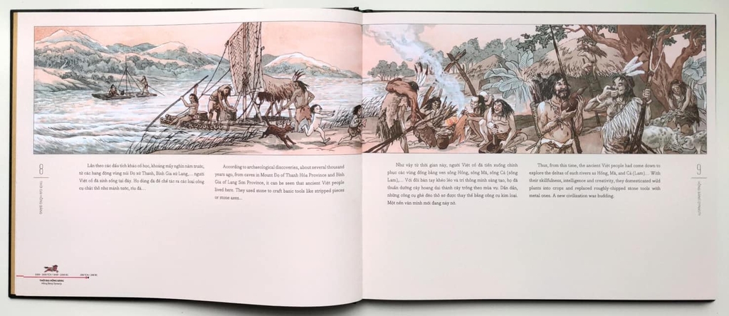 Lược Sử Nước Việt Bằng Tranh ( Tái Bản Năm 2024)