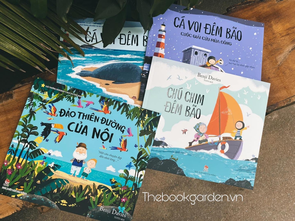 CÁ VOI ĐÊM BÃO - BỘ 4 CUỐN