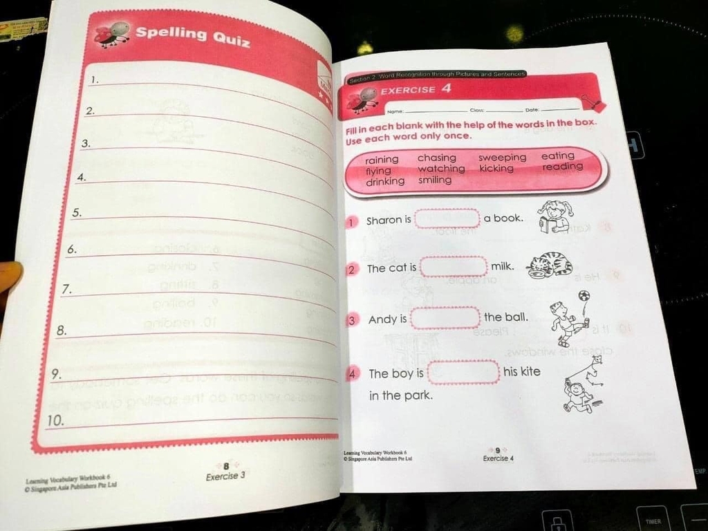 LEARNING VOCABULARY 1-6