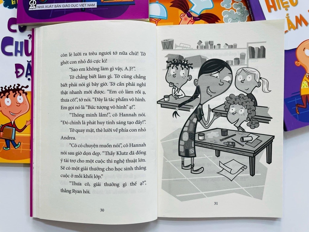 Bộ Truyện Trường Học Kỳ Lạ -5 Cuốn