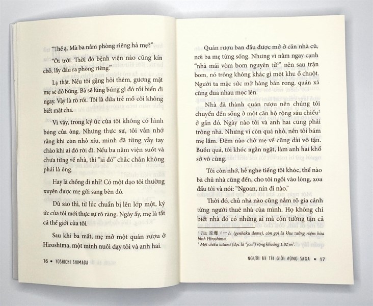 Người Bà Tài Giỏi Vùng Saga- Bản Chữ (Huy Hoàng)