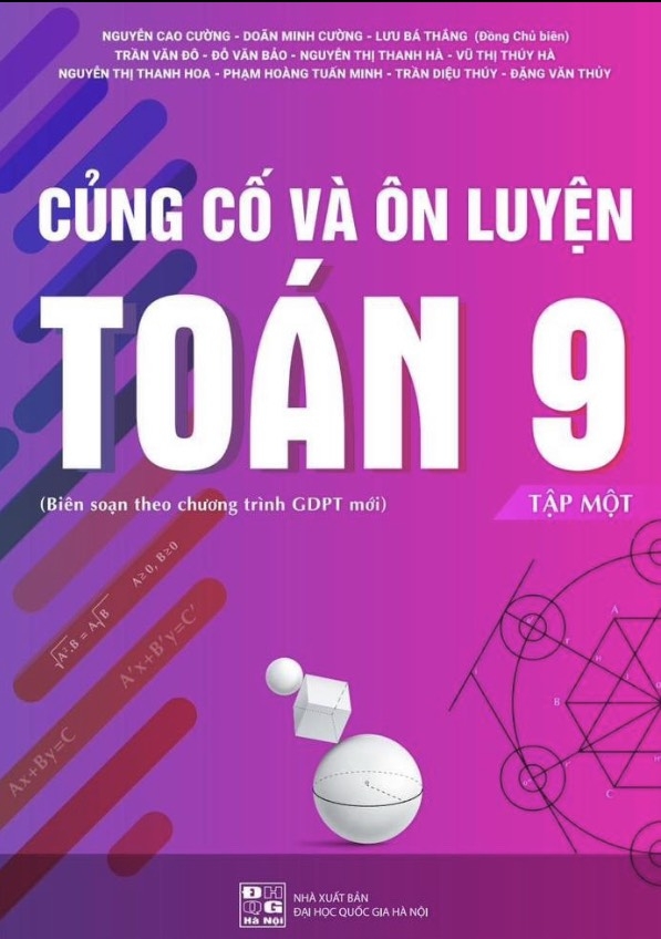 Củng cố và ôn luyện toán 9 (bộ 2 tập)