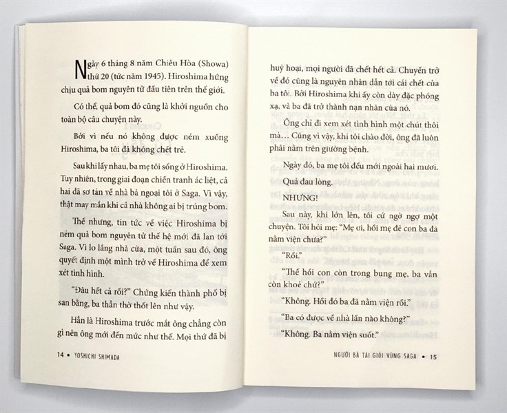 Người Bà Tài Giỏi Vùng Saga- Bản Chữ (Huy Hoàng)